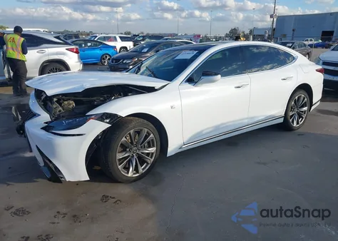 2018 Lexus Ls 500 F Sport from USA, damaged, VIN JTHB51FF4J5000484